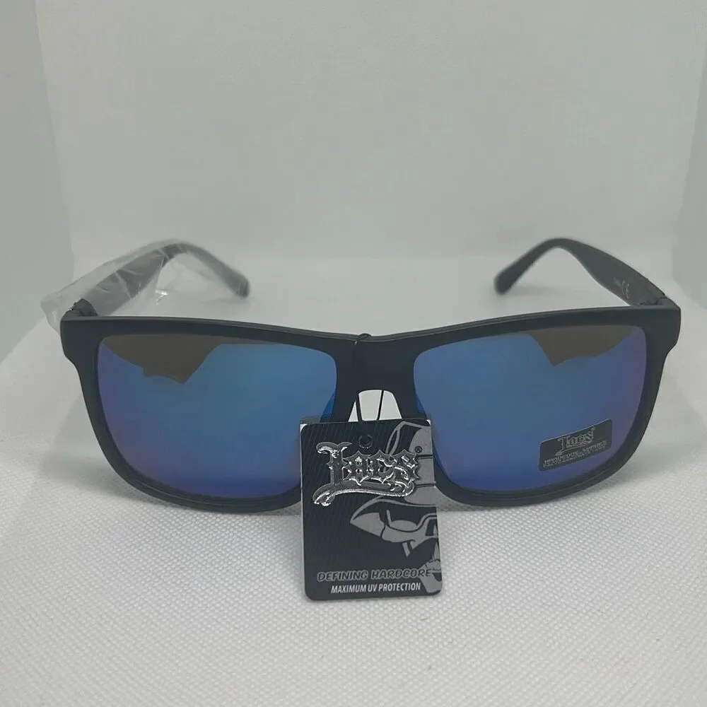 Locs Mens Hardcore Mirrored Sunglasses